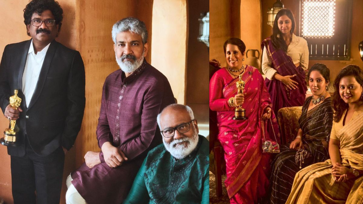 Oscars 2023 Some Unseen Pics Of Indian Oscar Winners At Vanity Fair